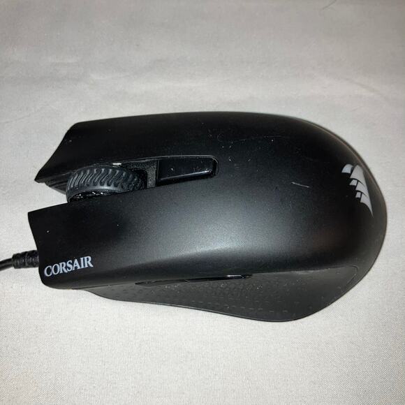 Gaming Corsair Harpoon RGB Wired Mouse Tested Used 6k DPI 5 Mappable Buttons - Picture 2 of 11